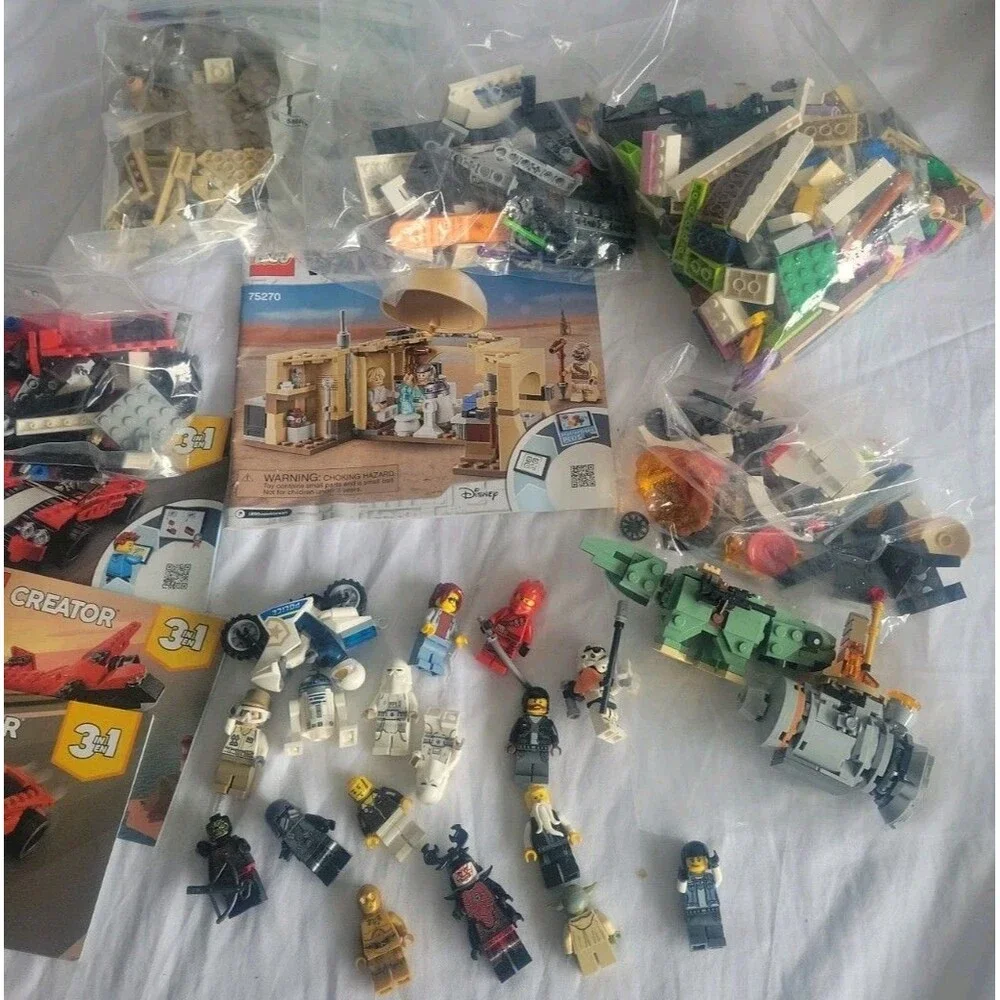 LEGO Lot Star Wars 75270 Creator 31100 Minifigs R2D2 Yoda C3PO Snowtrooper Parts